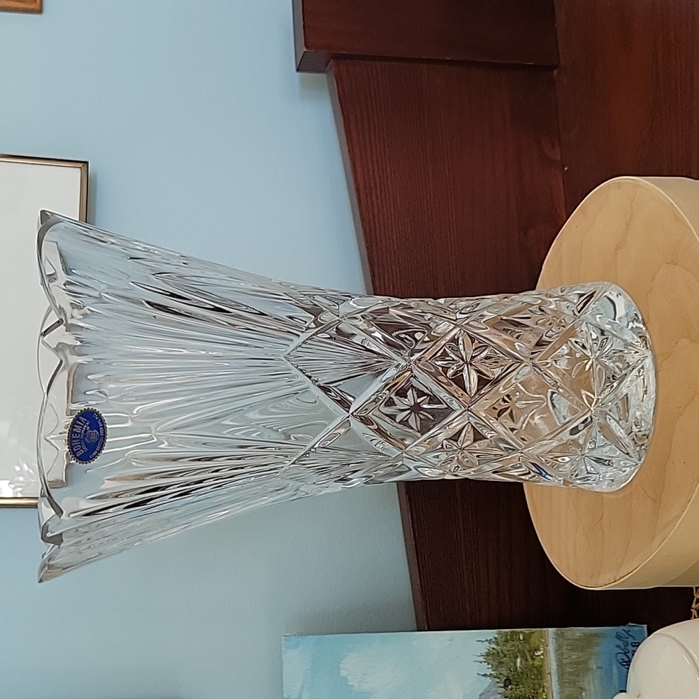 Crystal Vase Bohemia